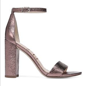Sam Edelman Yaro Sandal Soft Pink Crinkle NIB
